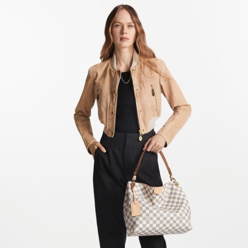 Louis Vuitton Damier Azur Canvas Bag & crossbody bag strap - Picture 14 of 15